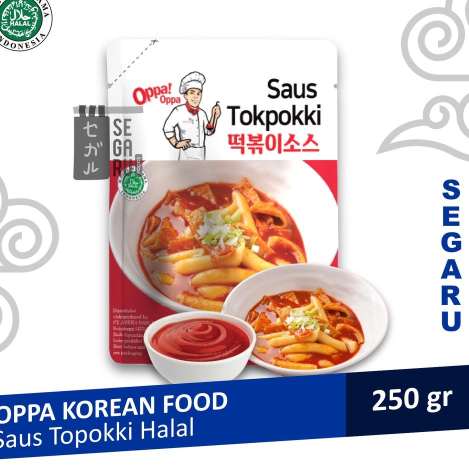 

Masih fresh--Bumbu Saus Topokki Tokpoki Tteokbokki Tokpokki Odeng OPPA Halal 250gr