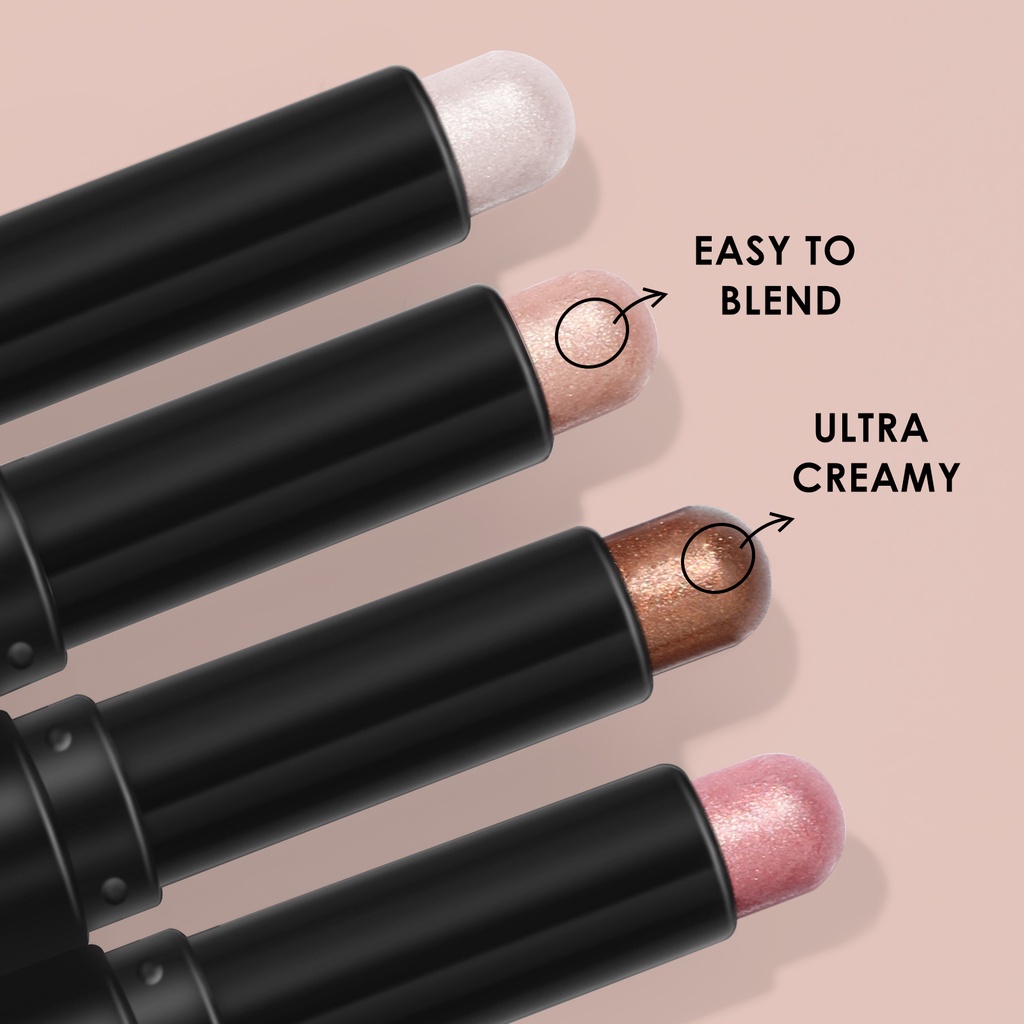 FOCALLURE Cream Shimmer Single Eyeshadow Pencil Untuk Mata FA38