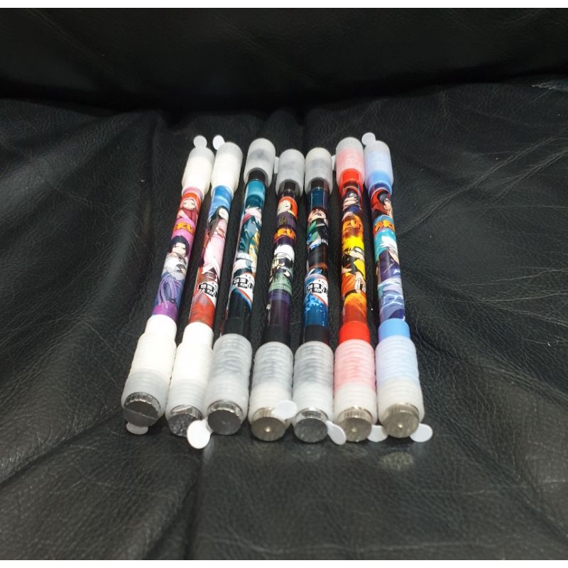 LED SPINNING PEN / PEN PUTAR / PEN AJAIB / PEN ANTI STRESS / PEN BALANCE BISA PILIH KARAKTER