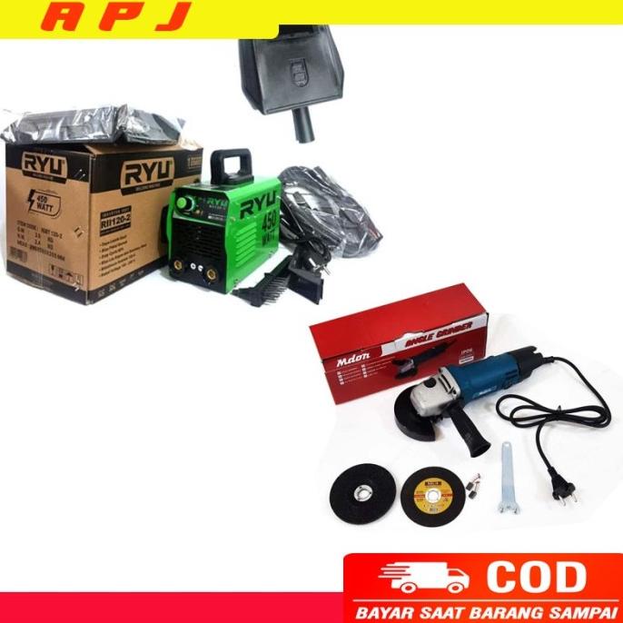 XQ381 BISA 2 ITEM Paket TUKANG LAS Mesin LAS RYU MDON S UCIA RYU JLD