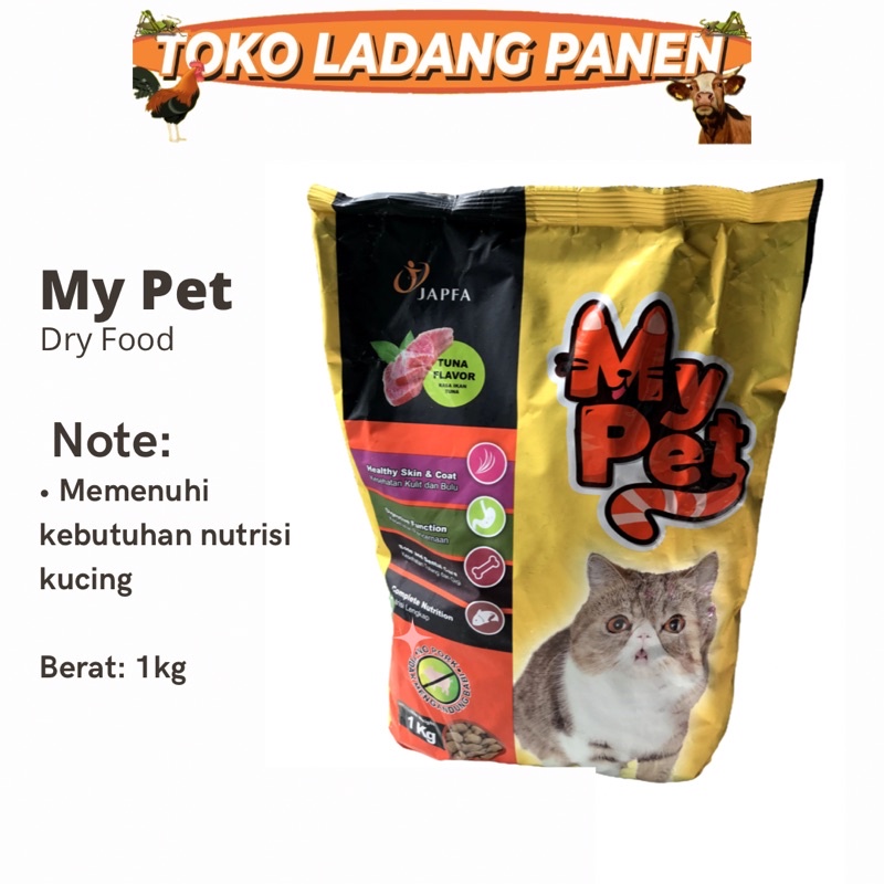 My Pet Makanan Kucing 1kg | Pakan kucing | Dry Food