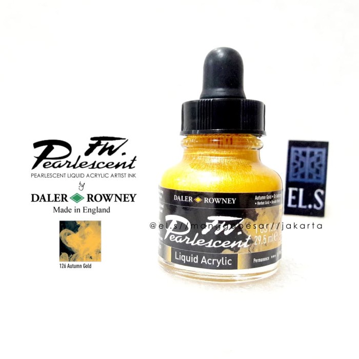 

Berkualitas Daler Rowney Fw Pearlescent Acrylic Autumn Gold Hot Sale