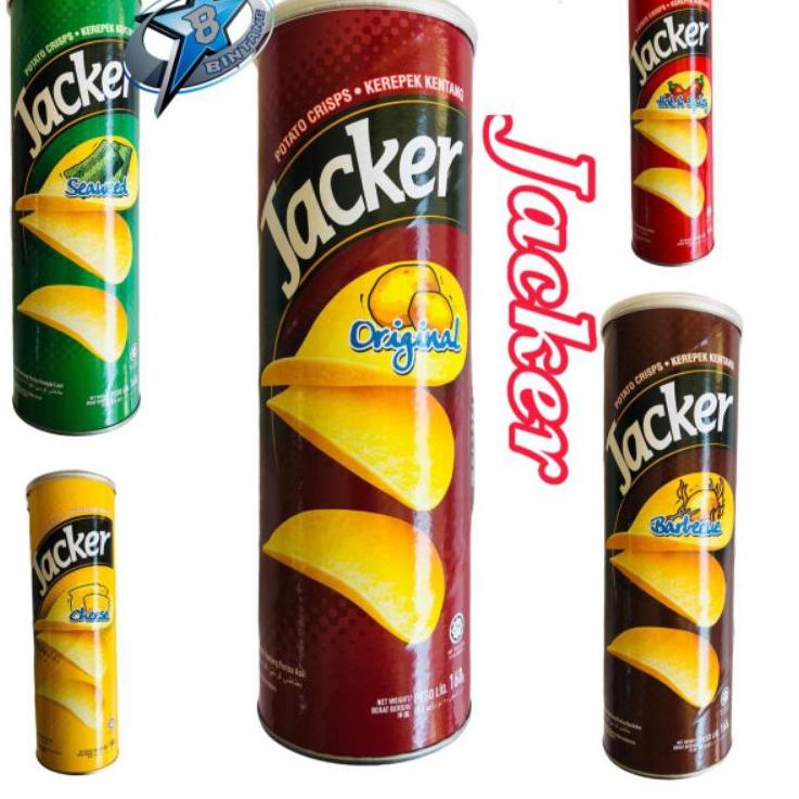 

Bisa COD Keripik Kentang Jacker 160g serbuuu !