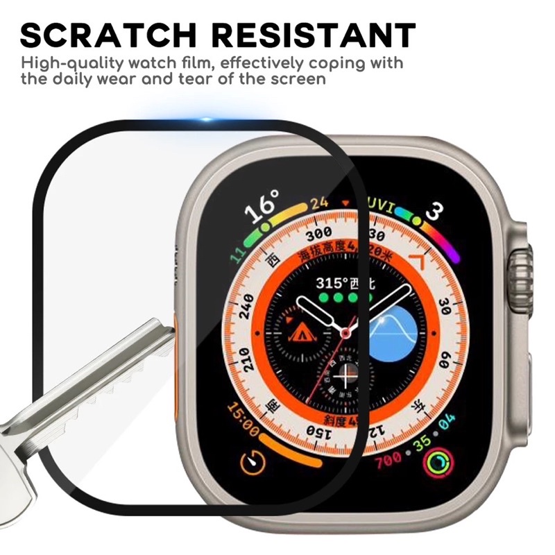 Tempered glass Screen Guard Anti gores Apple watch ULTRA 49MM