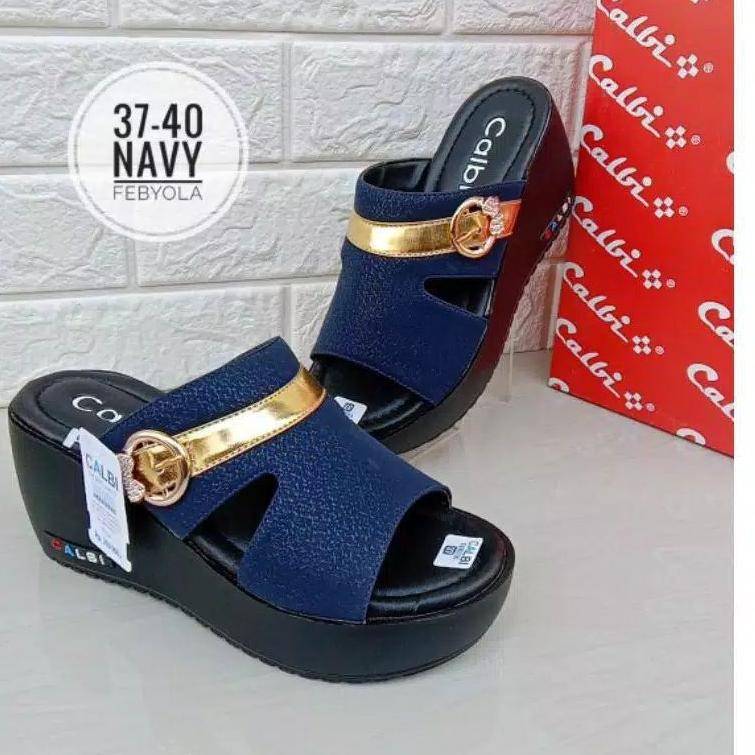 Sandal Wanita Wedges CALBI GESPER ▪ NZL.18Oc22ᴱ
