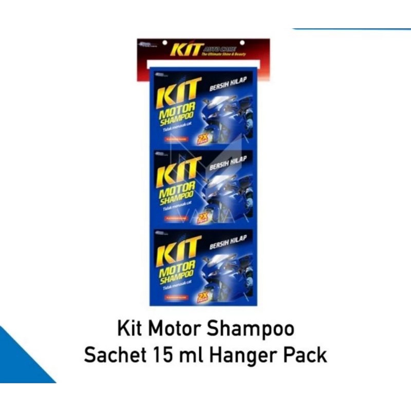 Kit Motor Shampoo Sachet 15 ML ( 24 Sachet )