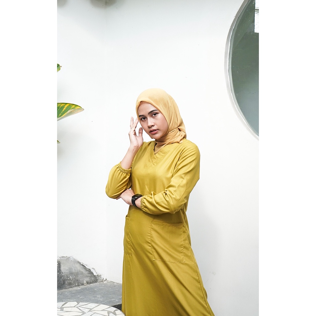 BAJU OKA MODEL GAMIS/BAJU JAGA/SCRUB MEDIS/SERAGAM  PERAWAT