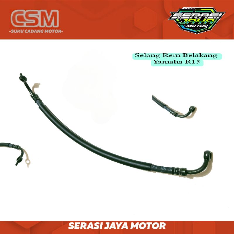 SELANG REM BELAKANG CSM YAMAHA R15 / SELANG REM DISC BELAKANG YMH R15