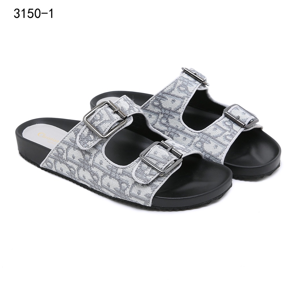 DR Oblique Jacquard Sandals With Buckle 3150-1