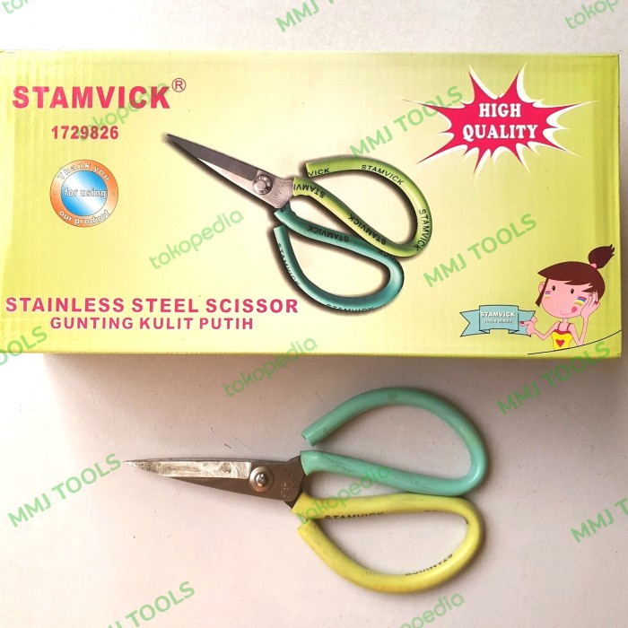 

Unik Gunting Kodok Stamvick - Gunting Kulit Stamvick- Gunting Kain Stamvick Bagus