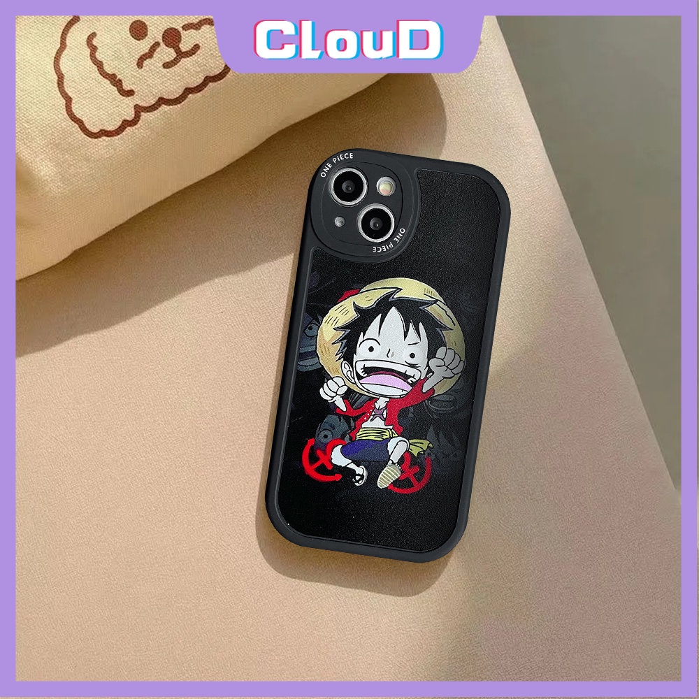 Soft Case Tpu Motif Anime One Piece Untuk iPhone 11 13 12 14 Pro Max 7Plus 6Plus XR X XS Max 6 6s 7 8 Plus SE 2020