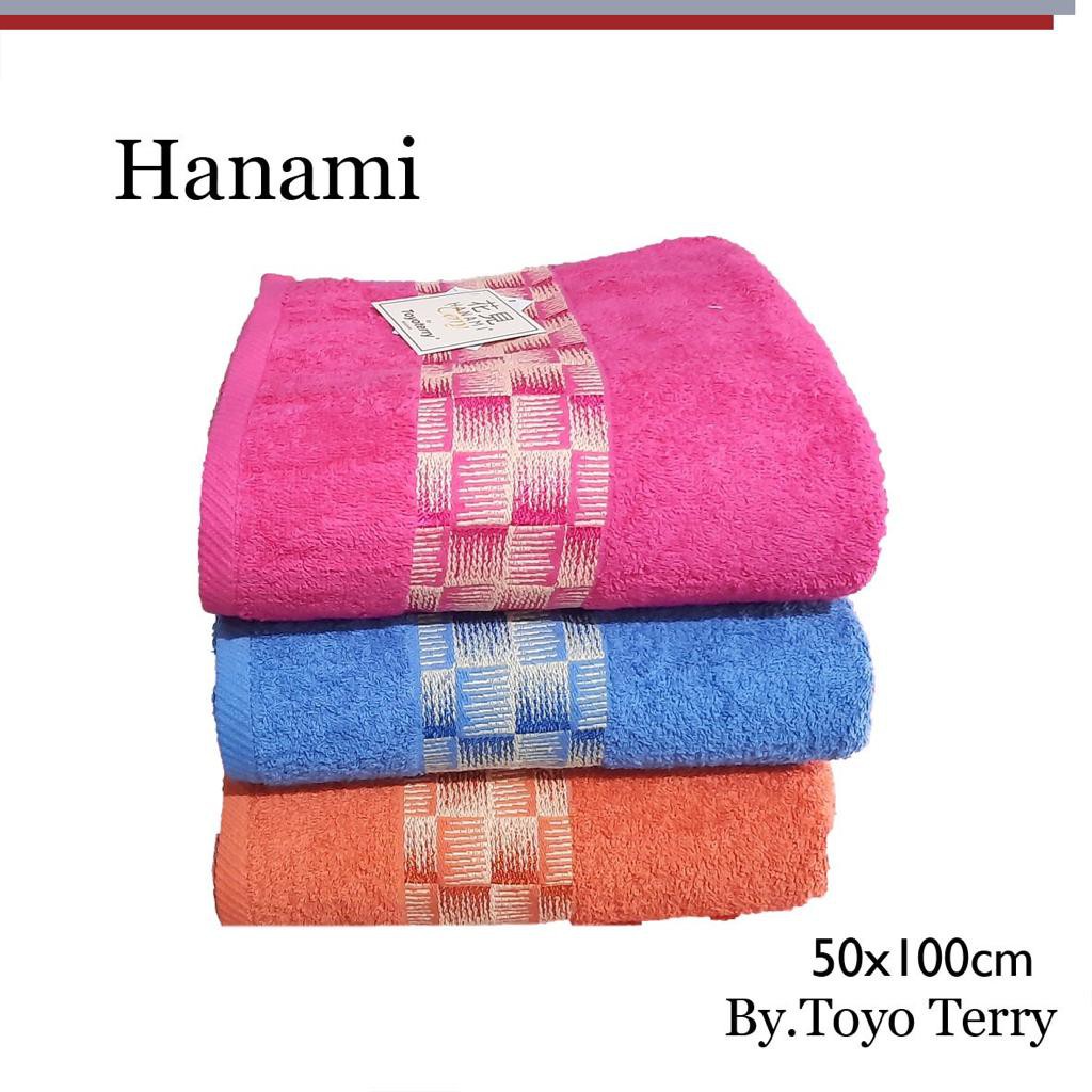 Handuk Hanami Tanggung UK 50 X 100 TERMURAH
