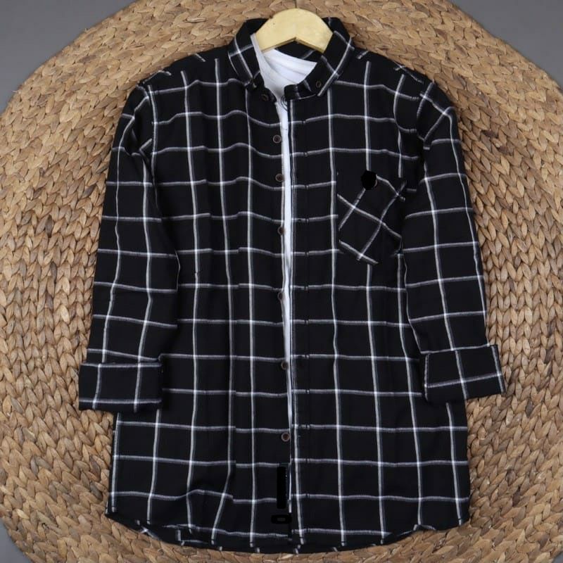 Kemeja Flanel Pria Lengan Panjang Motif Kotak Kotak Kualitas Premium Kemeja Flanel Terbaru Distro Fashion Pria Wanita