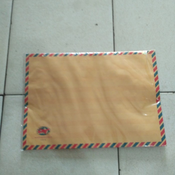 

Gilaa!!! Gand Premium Amplop Tali Airmail Folio 310 (250 X 350 Mm) - Pack. Hot Sale