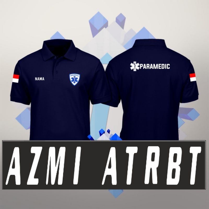 KAOS POLO SHIRT PARAMEDIC KEMENKES PERAWAT NURSE TENAGA MEDIS