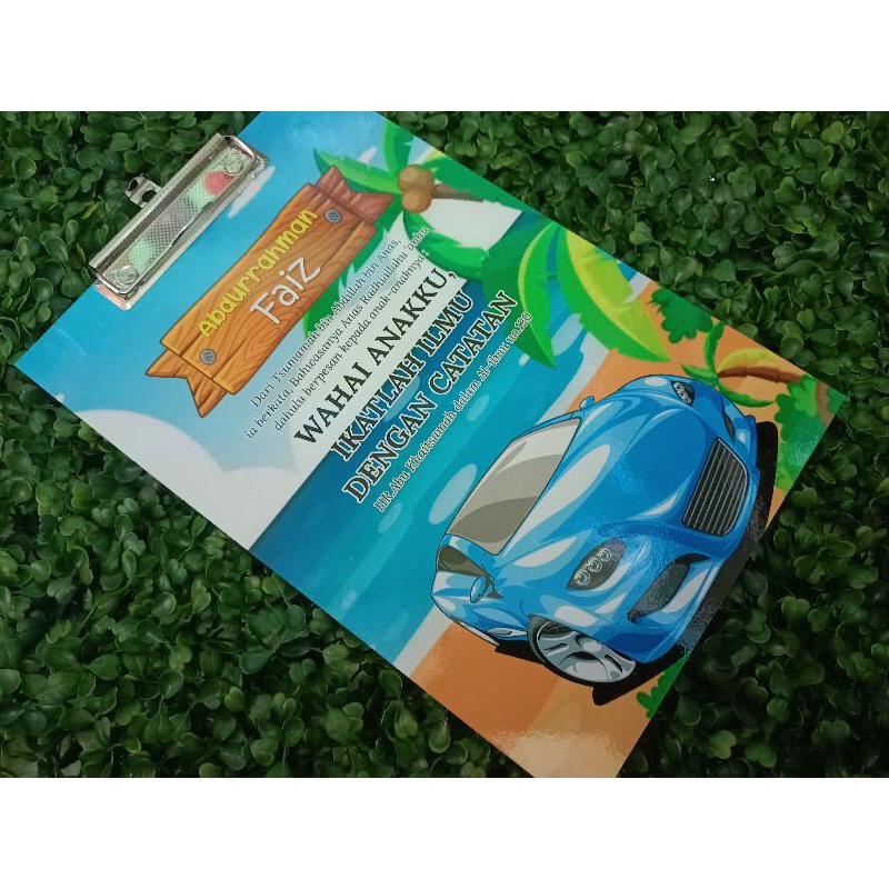 

papan dada /papan ujian custom nama dan gambar