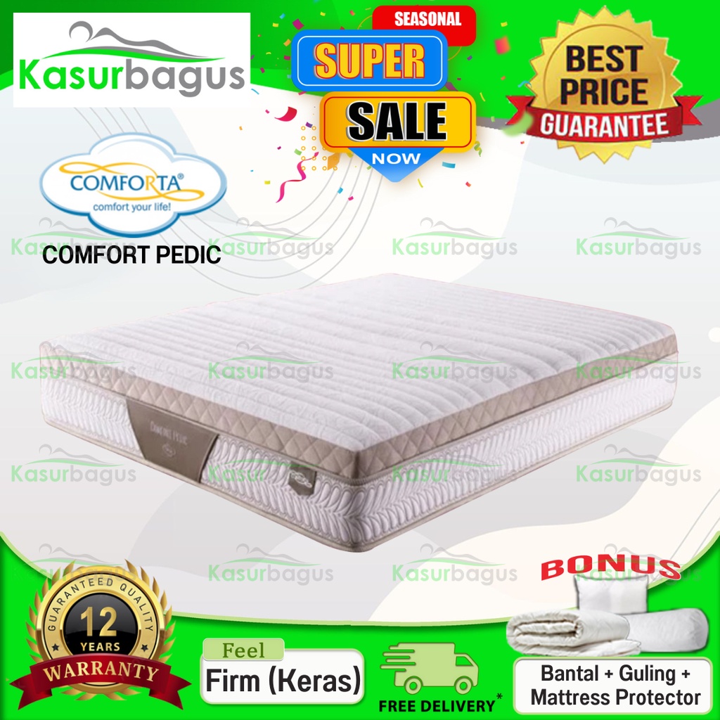 Comforta Kasur Springbed Comfort Pedic - Kasur Saja 180x200