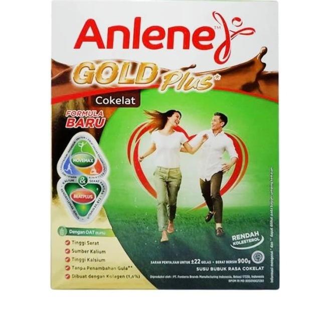 

[ COD ] Anlene Gold Plus Coklat 900g