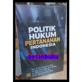 

DISKON TERBATAS !!! BUKU POLITIK HUKUM PERTANAHAN INDONESIA - DR. SRI HAJATI TERLARIS