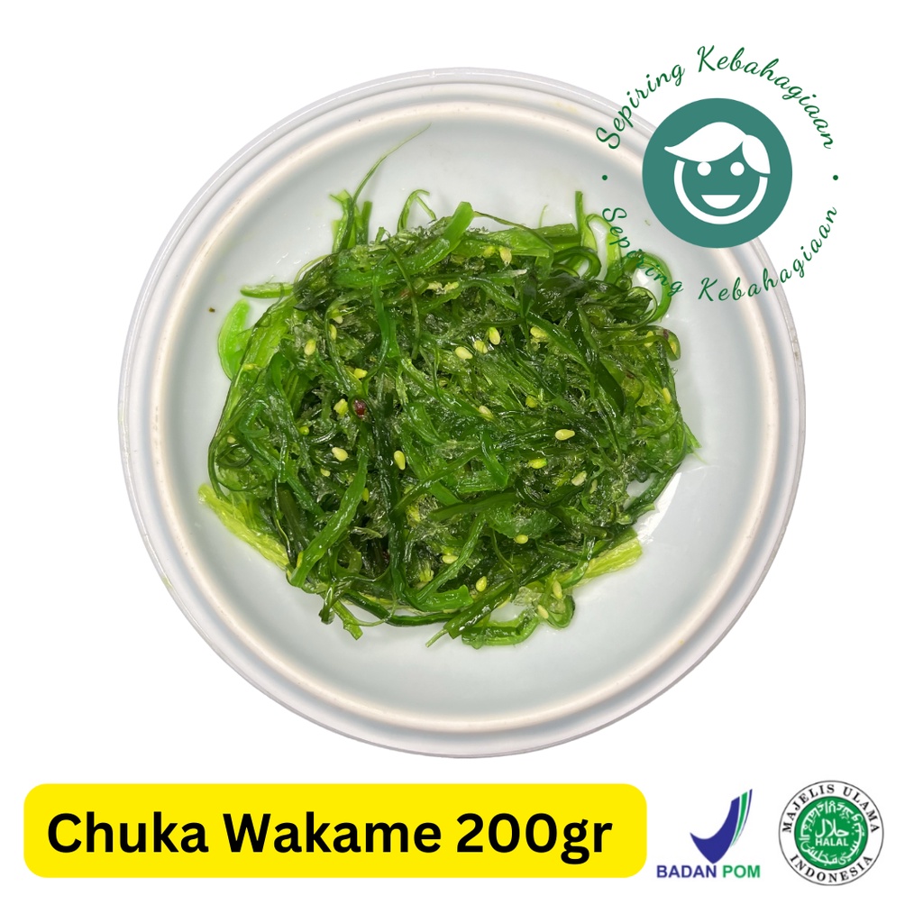 Jual CHUKA WAKAME salad RUMPUT LAUT 200gr Seaweed Seasoned Salad Frozen Shopee Indonesia
