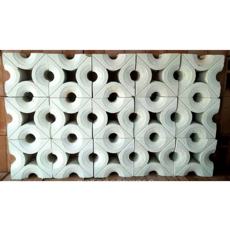 roster beton/ roster lubang angin/ roster minimalis kualitas terbaik motif padi