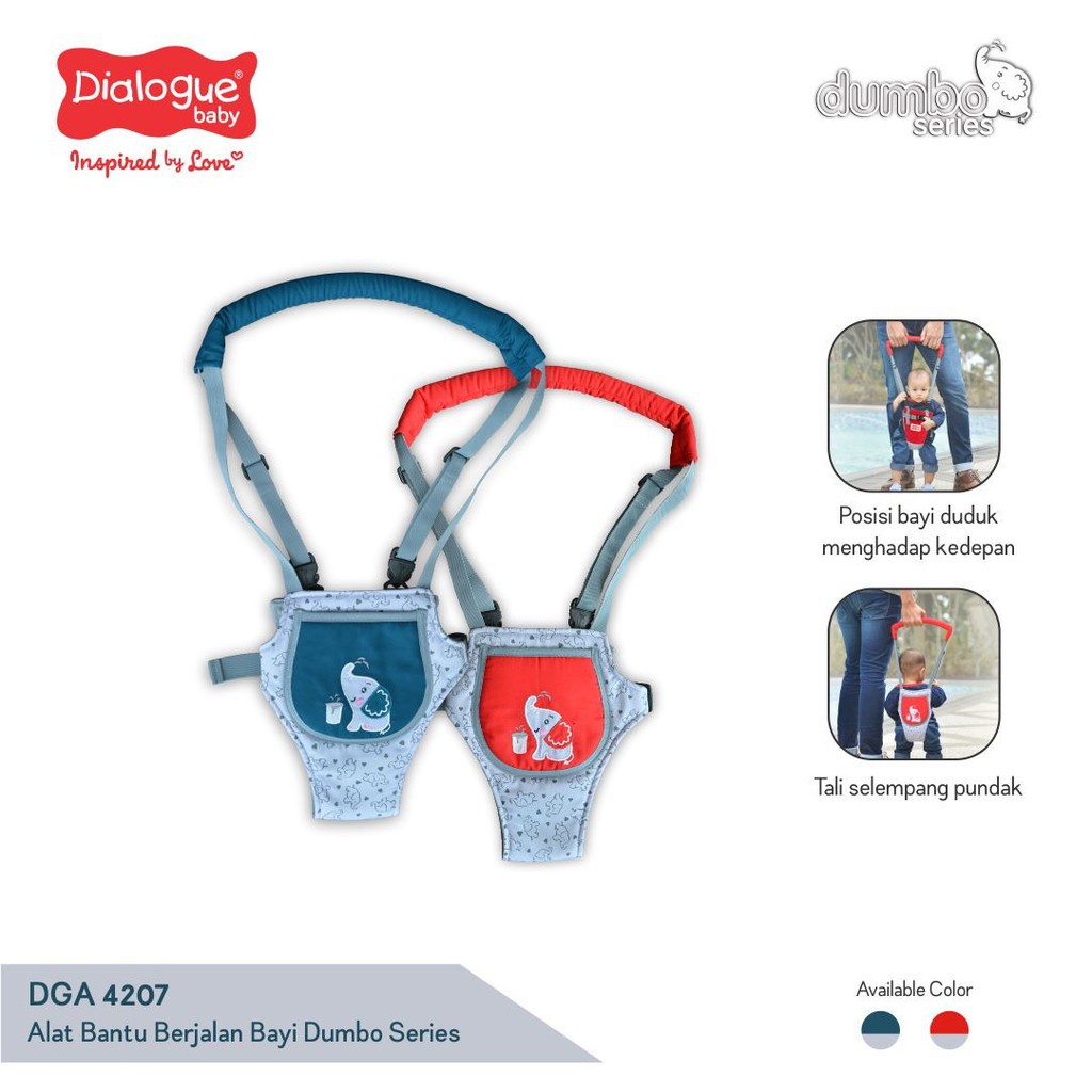 BABY WALKER SAFETY STRAP DUMBO SERIES