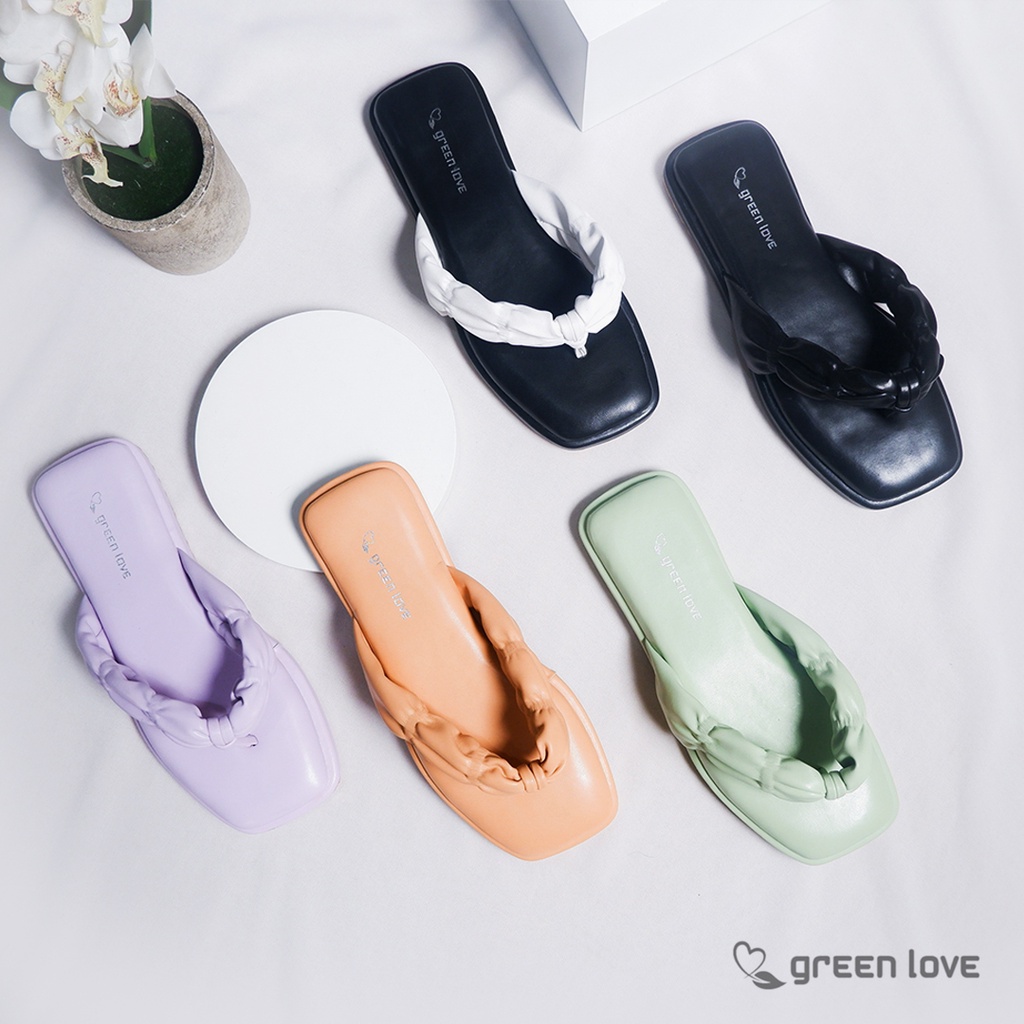 Green Love Sandal Empuk PAULA