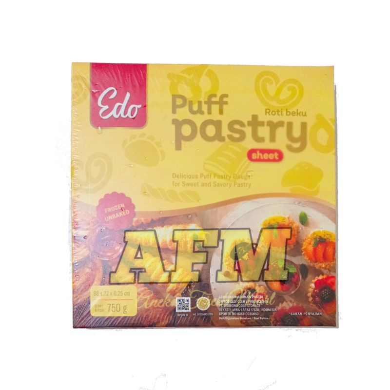 

EDO PUFF PASTRY 750GRAM KULIT ZUPPA SOUP KULIT CROFFLE KULIT CROISANT KULIT PUFF