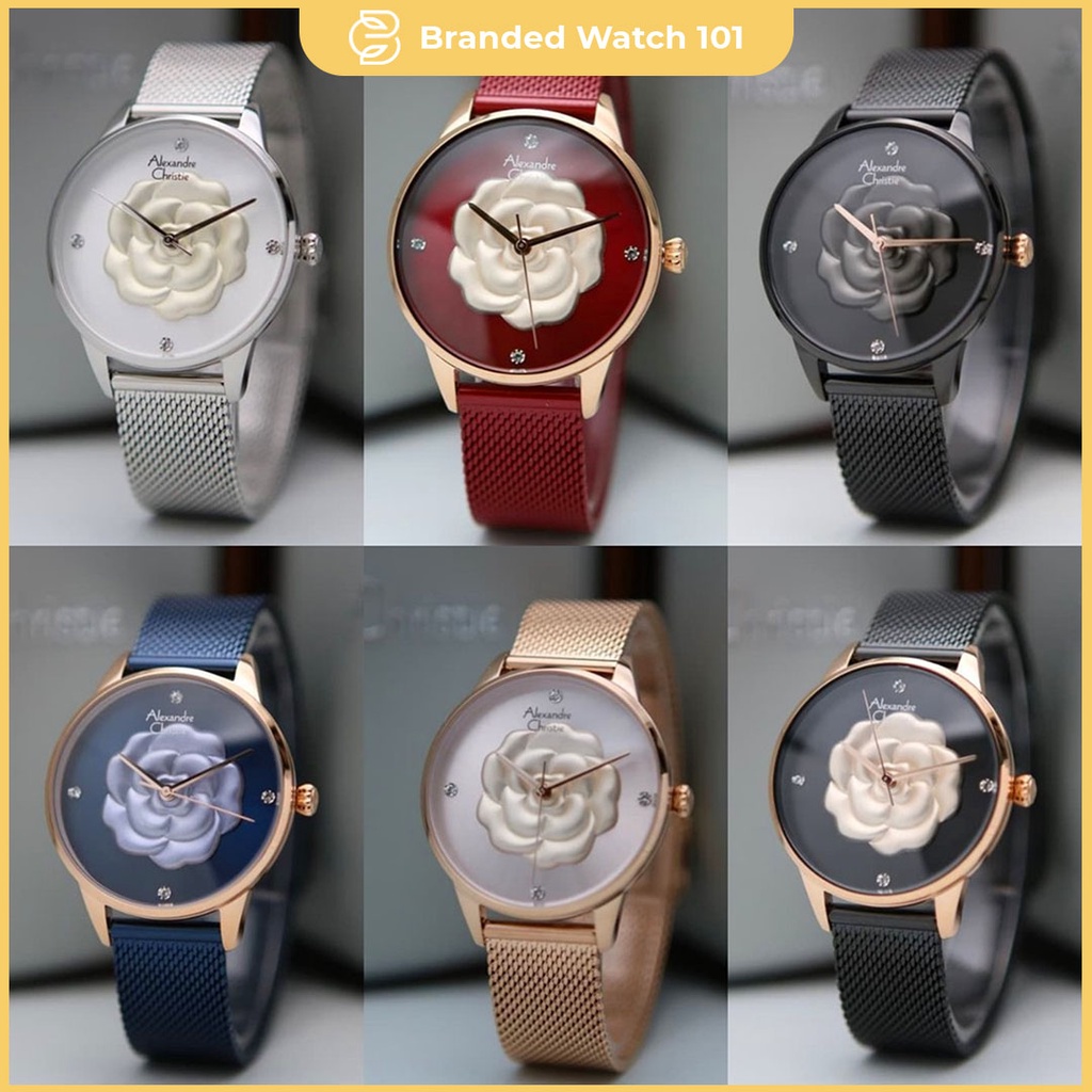 ORIGINAL Jam Tangan Wanita Alexandre Christie AC 2723 / AC2723 Garansi 1 Tahun