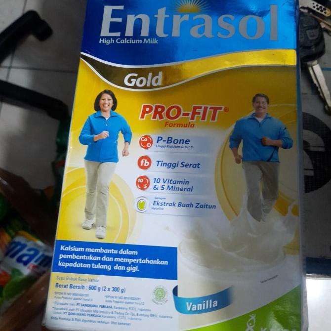 

[ COD ] SUSU ENTRASOL GOLD 600 GRAM