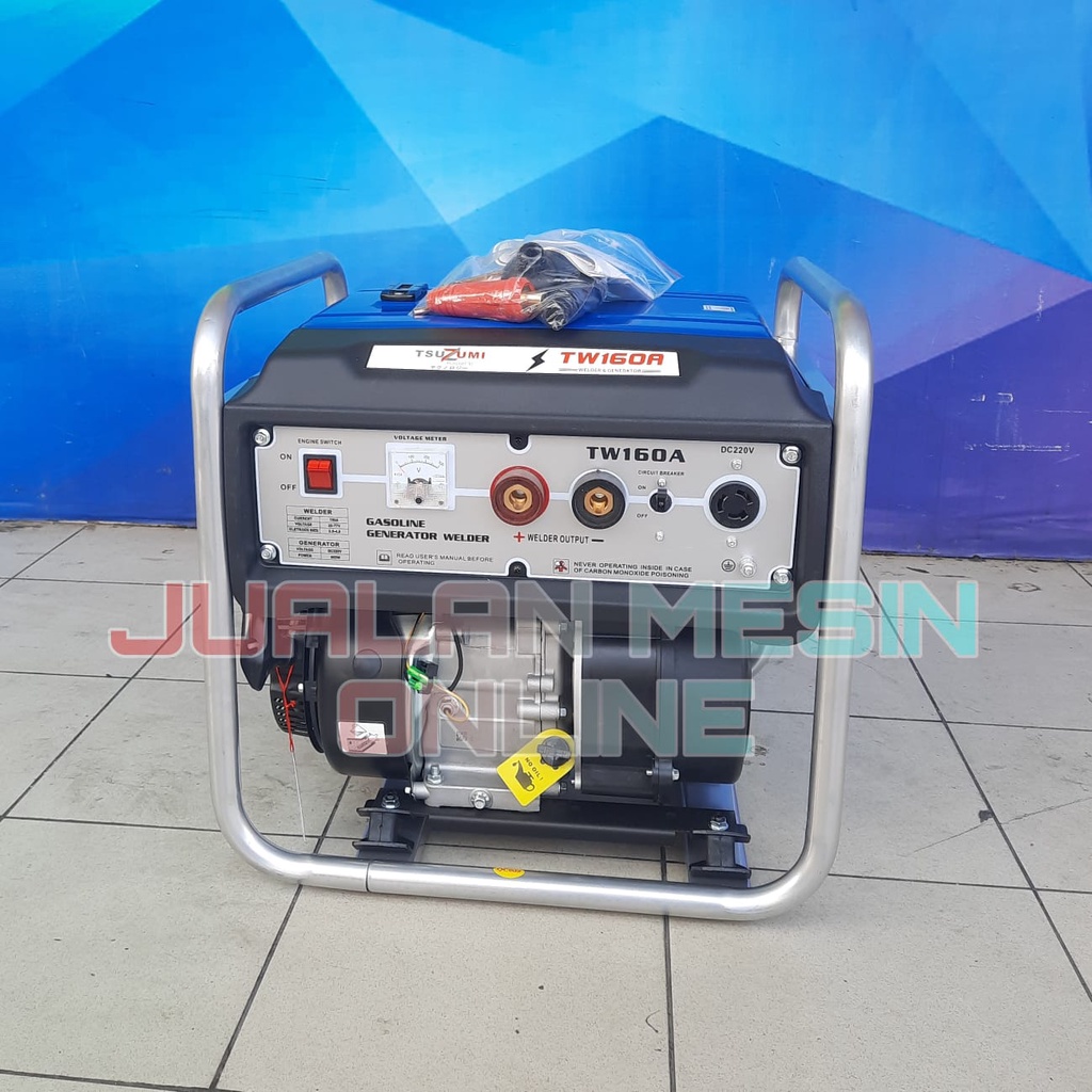 Jual Genset Las Ampere Portable Tsuzumi Tw A Gesoline Welder Wat Shopee Indonesia