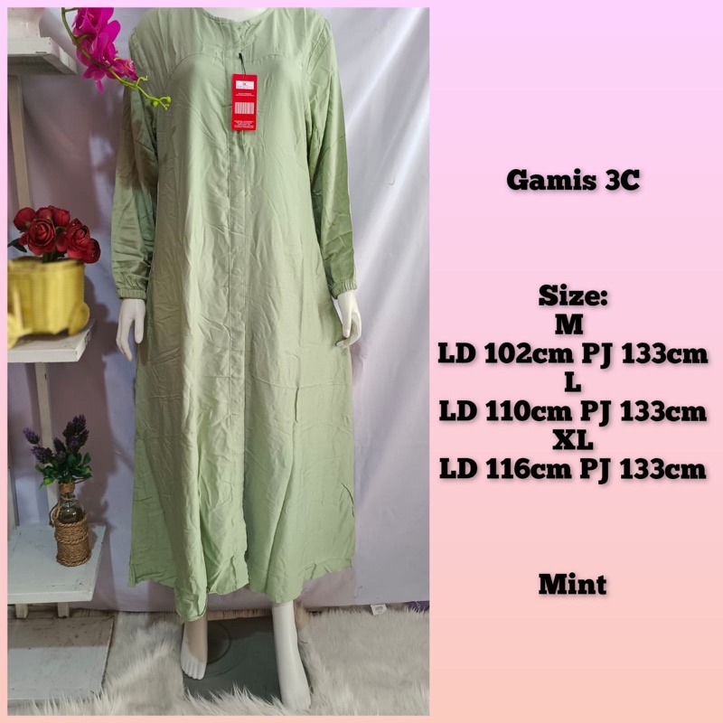 Gamis 3C Original / 3 Point ori