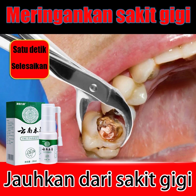 Obat Polip Gigi,Obat Sakit Gigi,Obat Tetes Sakit Gigi Berlubang,Obat Herbal Gusi Bengkak - Obat Akar Gigi Berlubang Alami Ampuh Aman untuk Ibu Hamil 20g