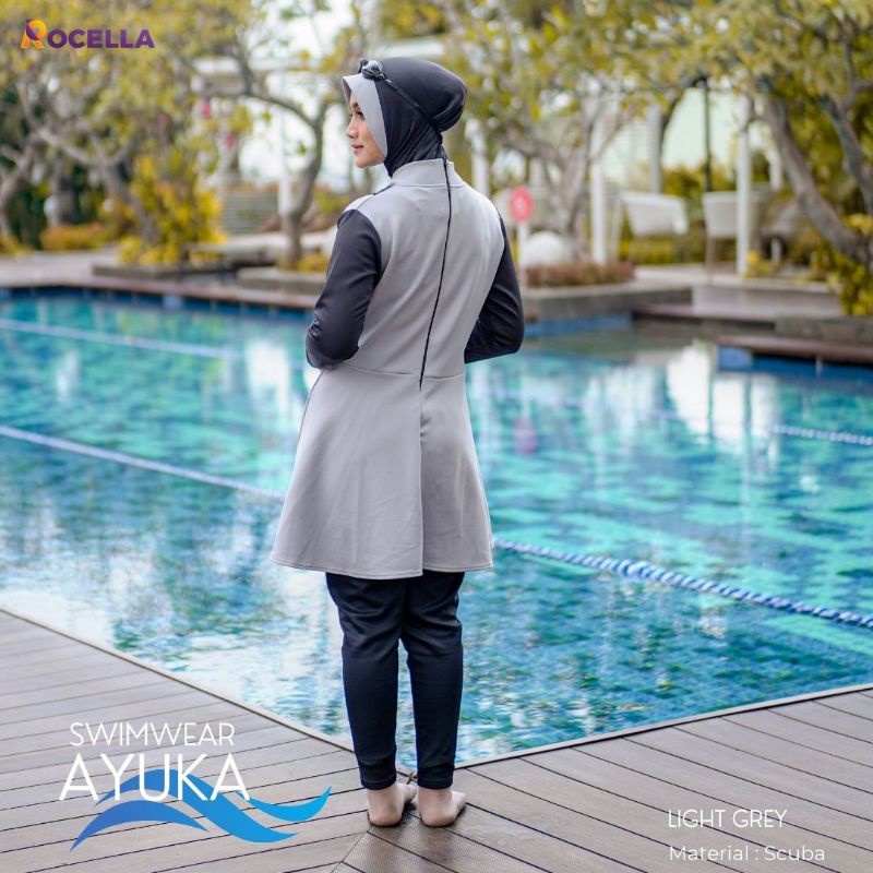 BAJU RENANG MUSLIMAH AYUKA BY ROCELA