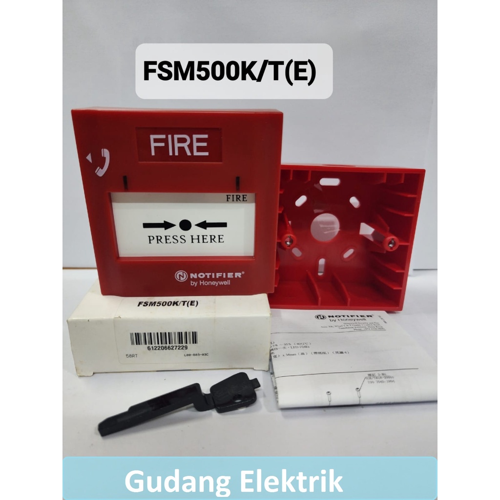 Notifier Addressable Manual Call Point FSM500K