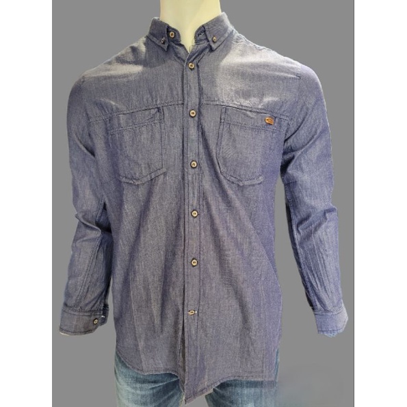 Kemeja Denim Original Lois Jeans KLL 180