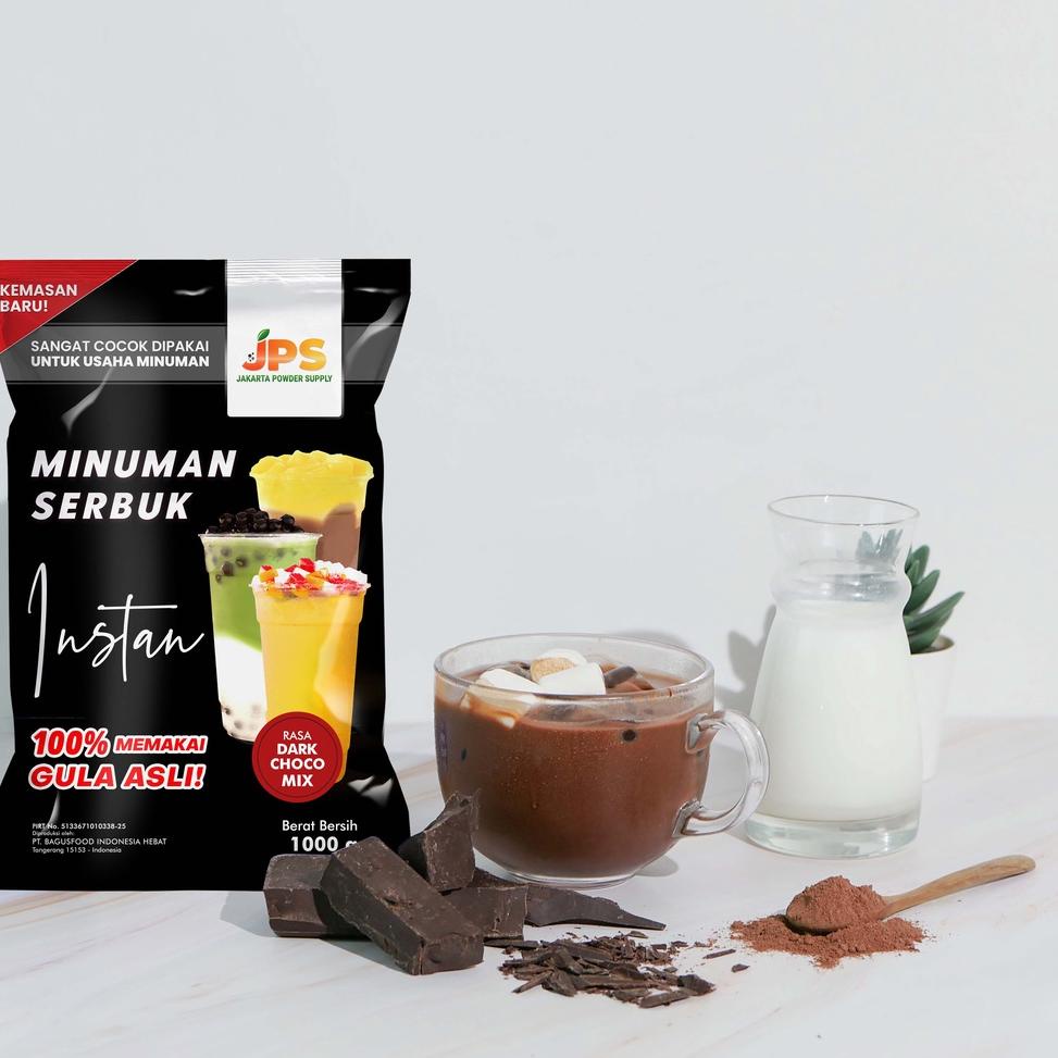 

Terbaik Powder Drink JPS Bubuk Minuman Rasa Dark Choco Mix 1Kg 