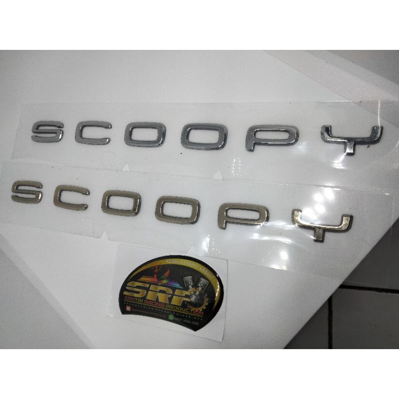 Emblem Scoopy New Ori Original 2021 (BARU)