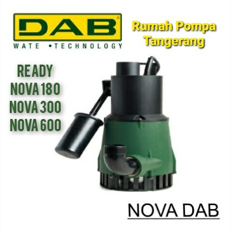 Pompa celup air kotor NOVA DAB 180 MA DAB ORIGINAL ITALY