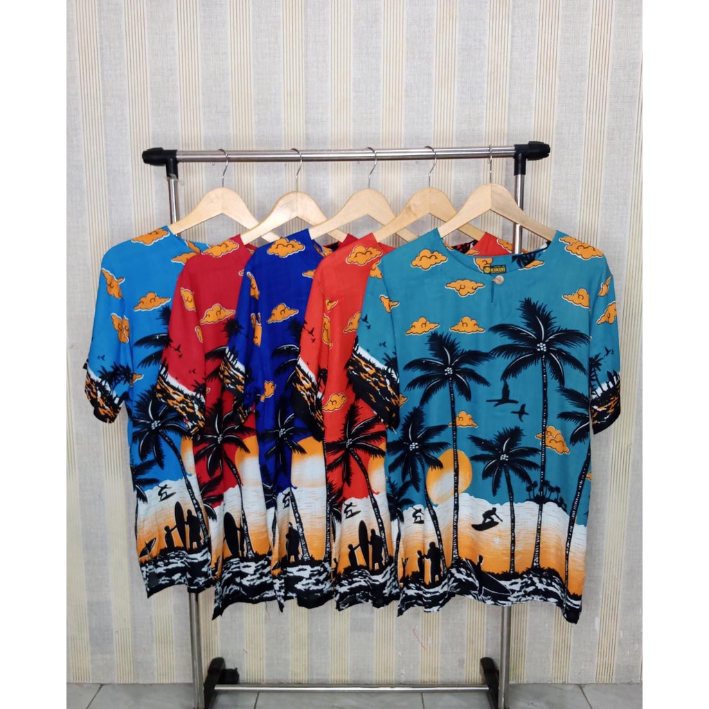 baju pantai cewek kekinian 2022 / kaos bali /baju pantai /baju kaos pria wanita