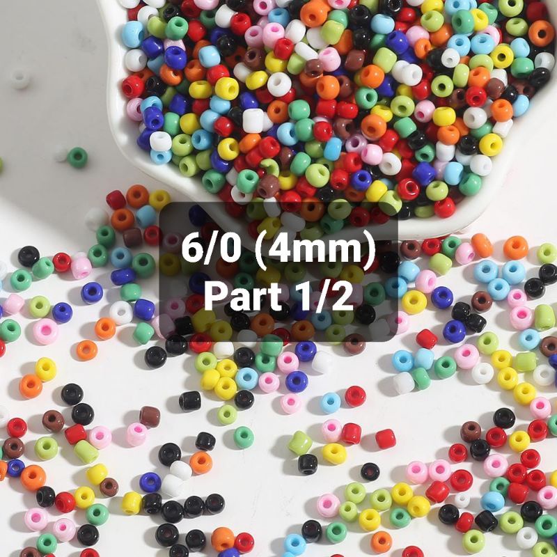 (25gr) Manik Mote Payet Pasir 6/0 (4mm) Part 1