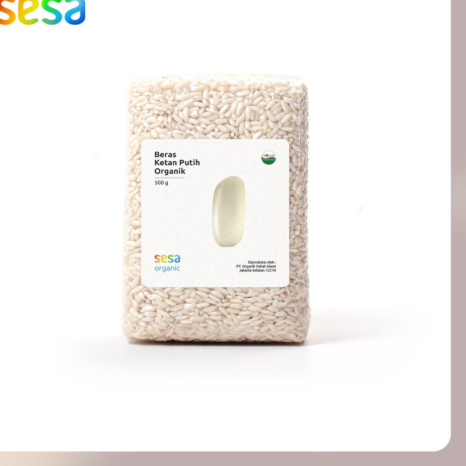 

ART3j3Ix--Sesa - Beras Ketan Putih Organik 500 g