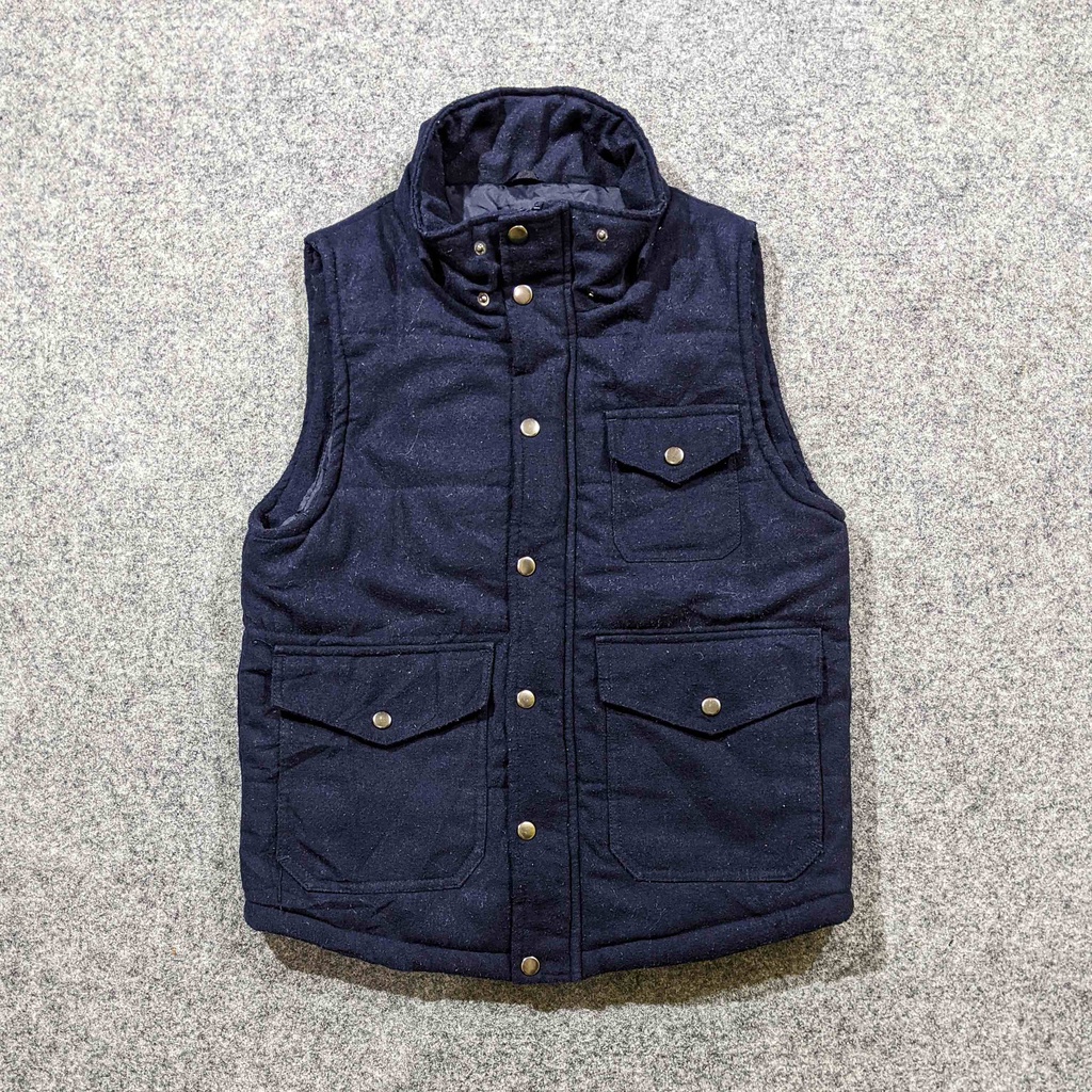 Trap.u - Rompi Vest Pria Gunung Sport Hiking Outdoor Hangat Tebal Winter Musim Dingin Second Bekas O