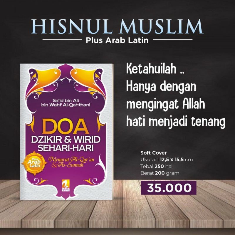 DOA DZIKIR DAN WIRID SEHARI-HARI ADA LATINNYA REGULER