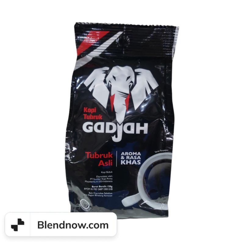 

kopi tubruk gadjah 150 gr