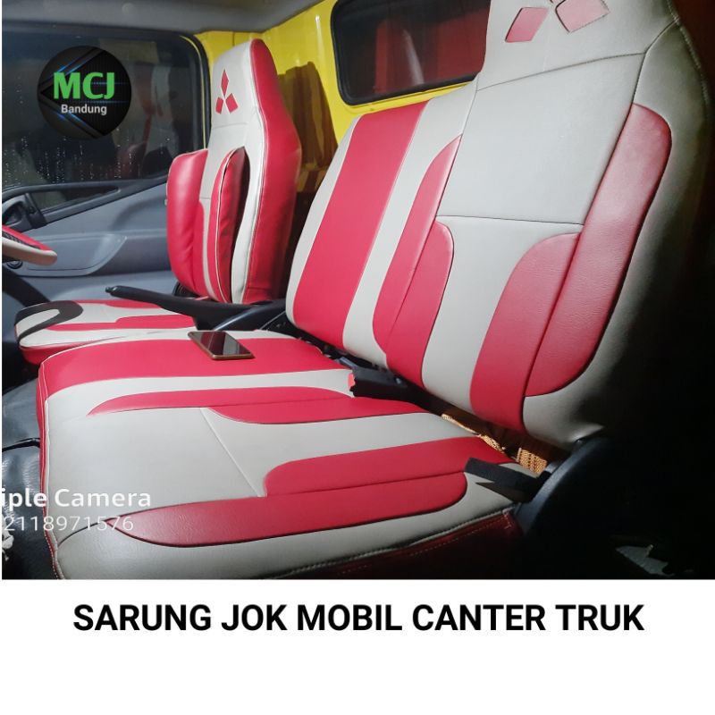 Sarung Jok Canter 110 125 136 ps HDL HDX Full MBtech Original Cover Jok Canter MBtech