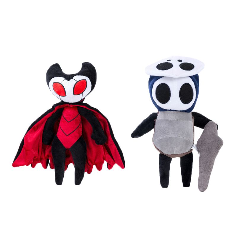 Hollow Knight Plush Doll Hornet Ghost Grimm Master Boneka Mainan Anak Hadiah Xmas