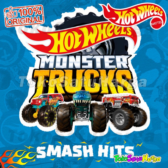 Hot wheels MONSTER TRUCKS Spiderman HotWheels Original Mattel Koleksi