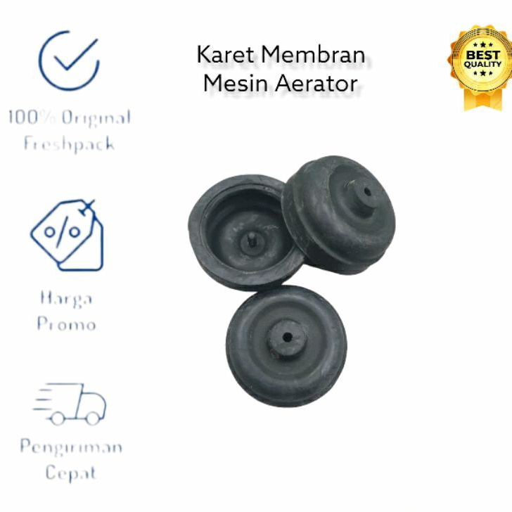 KARET RESUN SPAREPART MESIN AIR PUMP AERATOR KLEP MEMBRAN POMPA UDARA