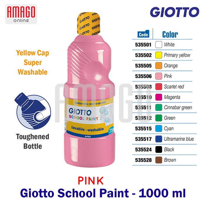 

Sale Giotto School Paint - Satuan - 1.000 Ml - Pilih Warna Limited